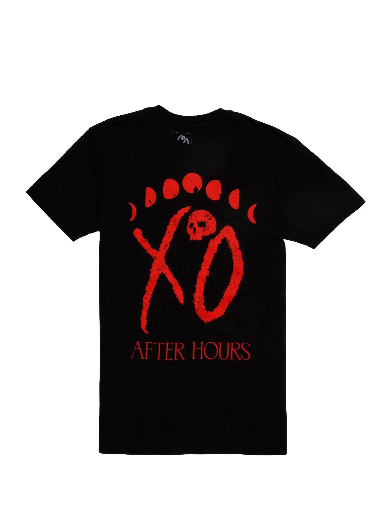 ザ・ウィークエンドＴシャツ（Lサイズ）AFTER HOURS Tシャツ XO Amazon.com: The Weeknd XO Label After Hours T-Shirt Black 2X