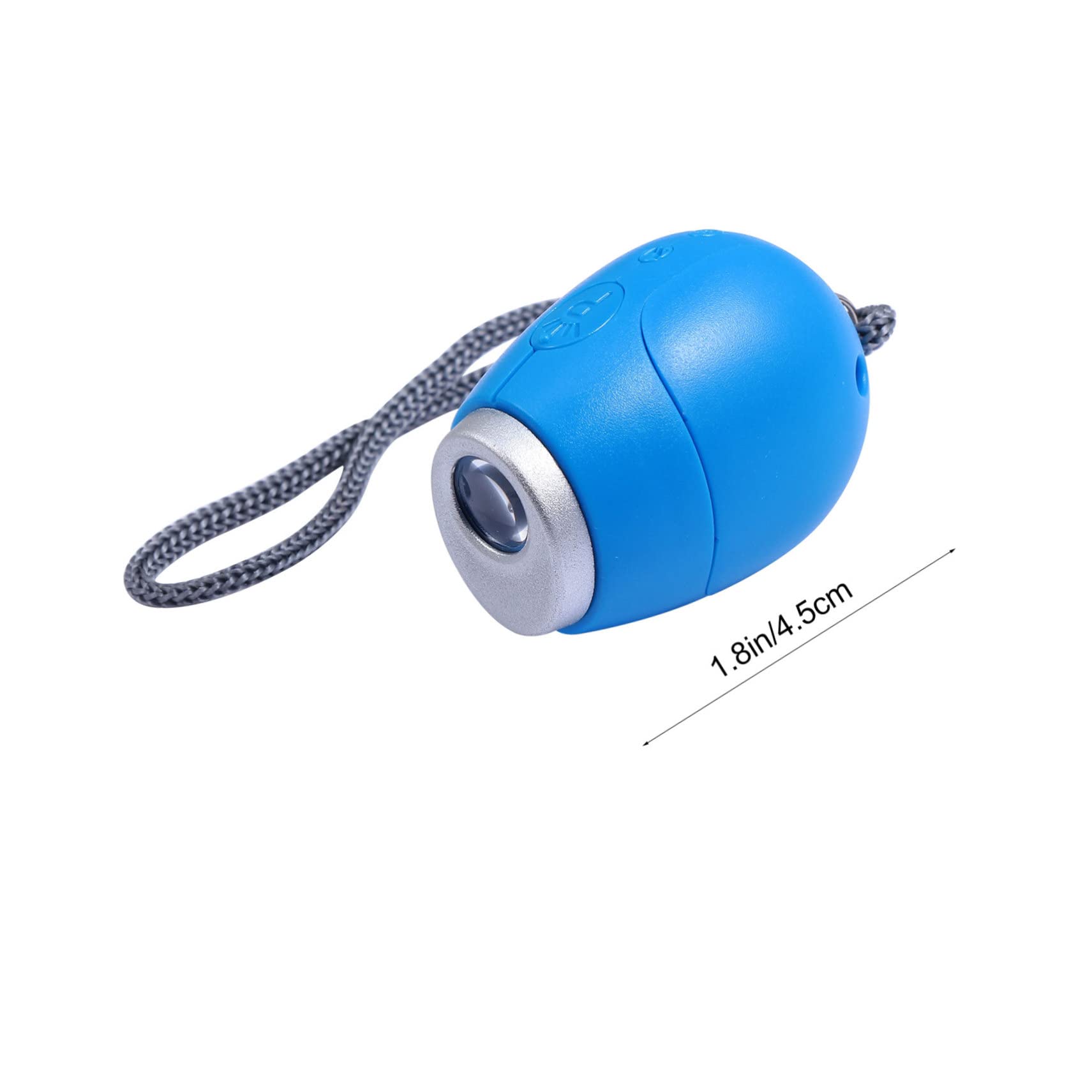 SOLUSTRE 1Pc Mini Digital Projection Clock with LED Flashlight Portable Projector Clock with Key Present for Stylish Design Bright LED Display