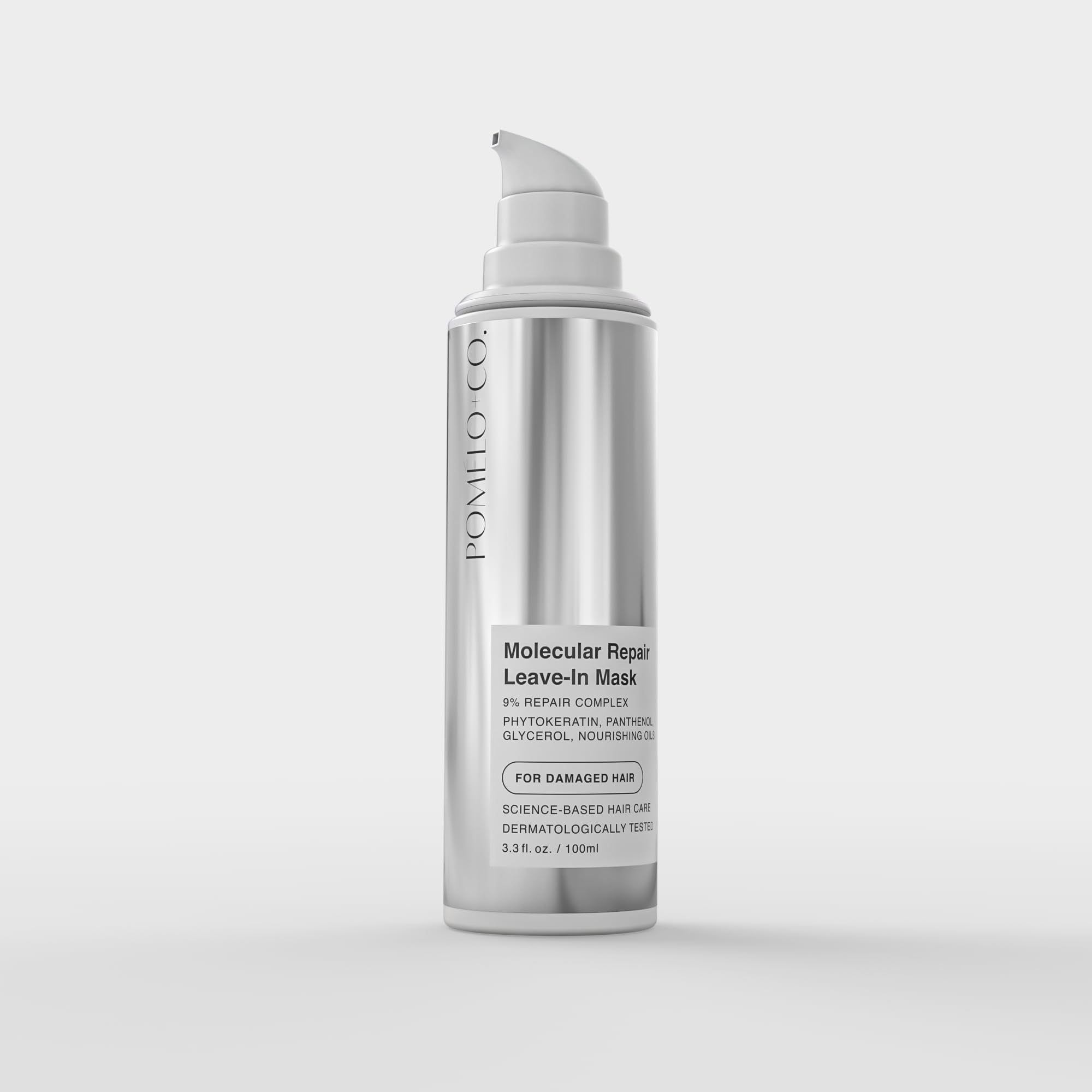 Maschera leave-in Pomélo+Co con esclusivo repair complex al 9% per un’intensa luminosità a lunga durata/Trattamento per capelli danneggiati e fragili/Molecular Repair Leave-in Mask 100 ml