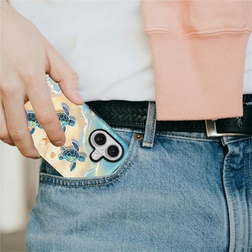 Coque PT 17 silicone liquide mat antichoc tortue de plage - 6