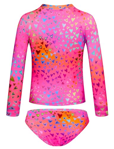 Image of TENVDA Girl's One Piece Swimsuit Sparkle Sleeveless One-Piece Bathing Suits Swimwear for Kids 2-12 Years Old
