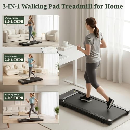 Save $10 on SageNest Walking Pad Treadmill - Compact & Quiet - Image 2
