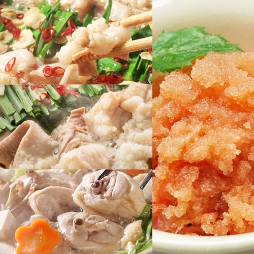 [博多の名物セット]選べる 鍋 3種 2人前 & 辛子明太子 切子 450g しょうゆ 醤油 みそ 味噌 水炊き 牛肉 モツ鍋 お取り寄せグルメ お取り寄せ 福岡 お土産 九州 福岡土産 取り寄せ グルメ 福岡県 (牛もつ鍋(醤油味)&辛子明太子)