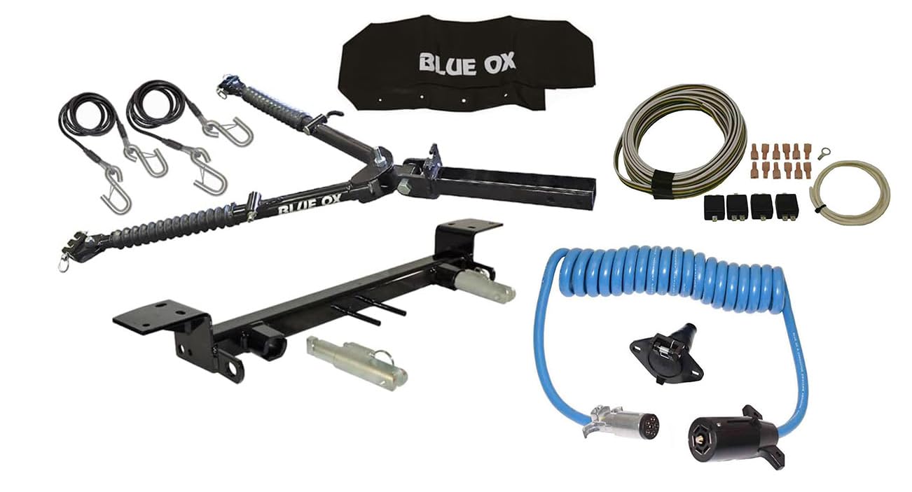Blue Ox Alpha 2 Tow Bar (6,500 Lbs. Cap.) & Baseplate Combo (Including Wiring) Select Jeep Wrangler/Wrangler Unlimited (JL) (All Models W/Standard Bumper) (Includes Acc) (Includes 392 & 4XE).