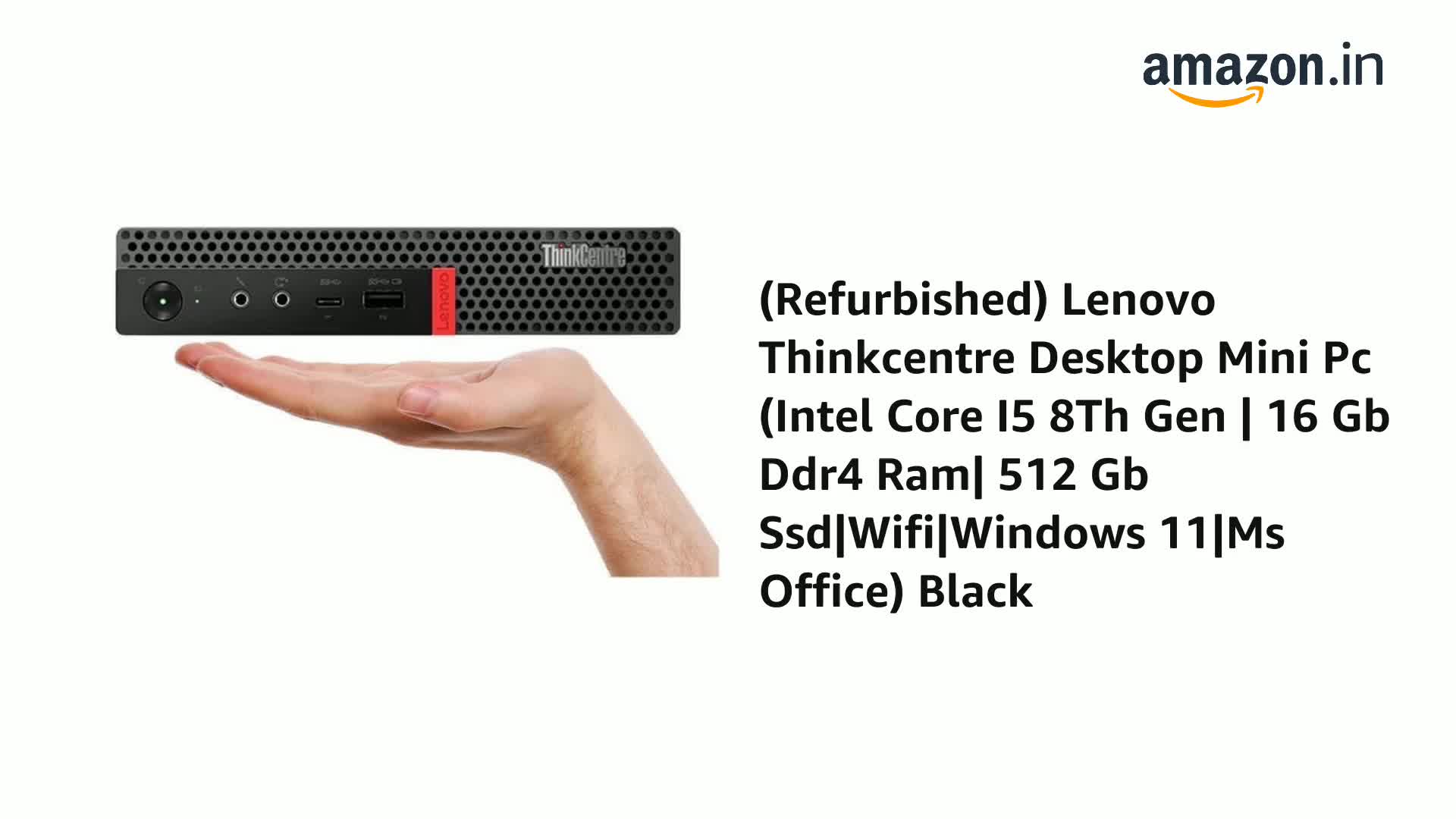 一郎set Lenovo ThinkCentre ミニPC 第8世代i5 一郎set Lenovo