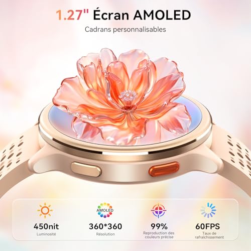 Montre connectée Samsung iPhone Android avec suivi sommeil et SpO2 - 4
