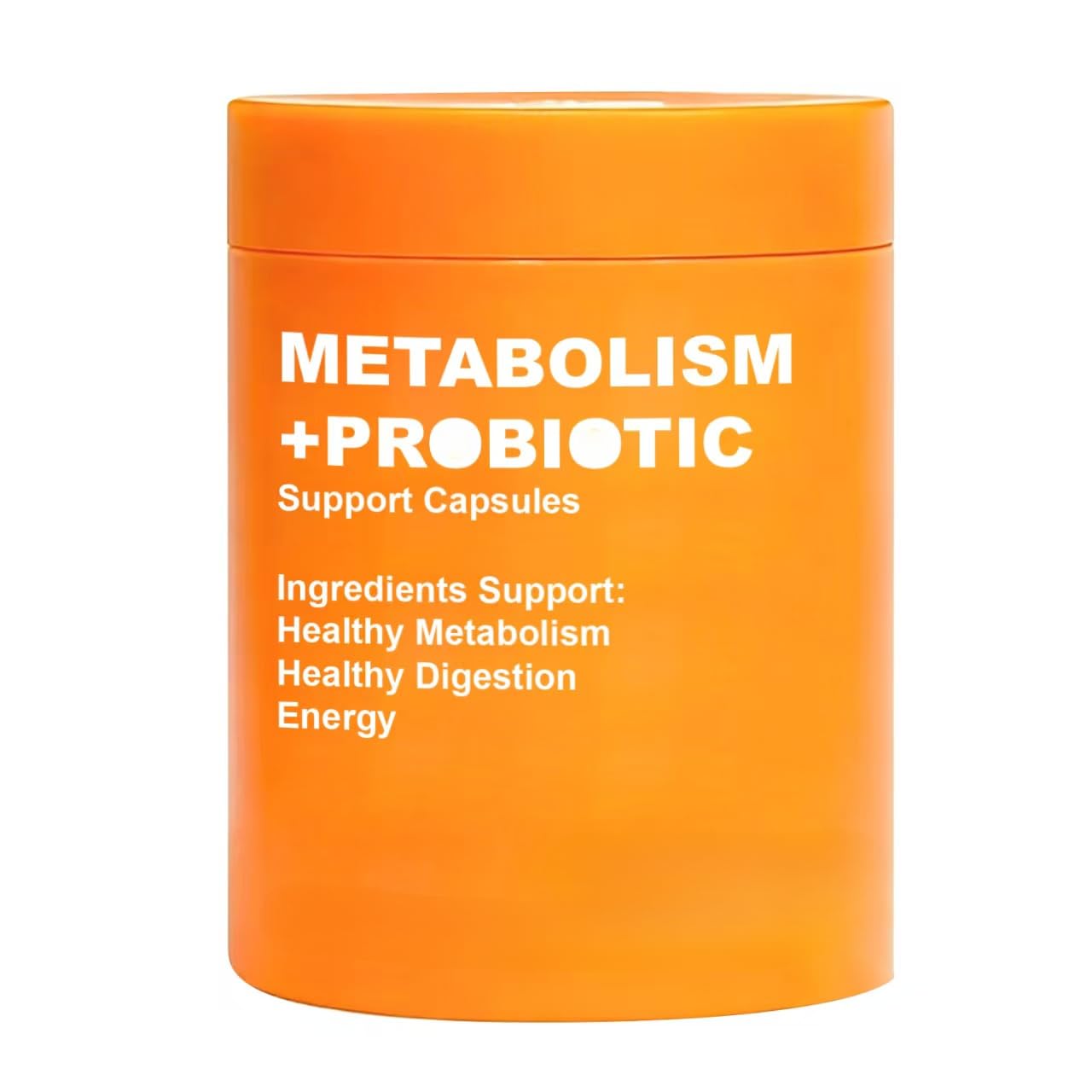 Métabolisme + Capsules de soutien probiotiques – Métabolisme, santé intestinale et énergie soutenue – avec extrait de grain de café vert et probiotiques ciblés
