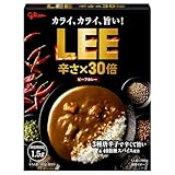 LEE(リー) ビーフカレー 辛さ×30倍 180g×10個 江崎グリコ (超辛/大辛/辛口/スパイス/常温保存/レトルト/詰め合わせ/リー)