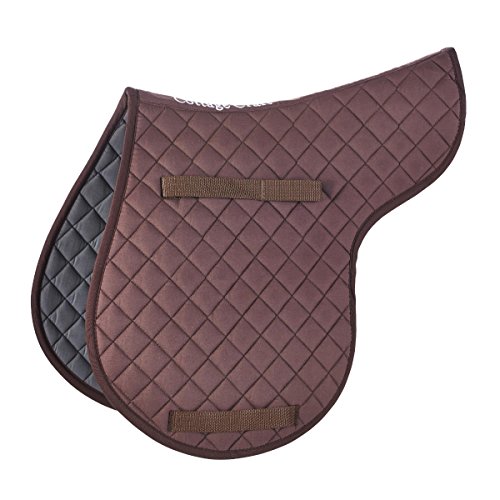 Cottage Craft Epsom Numnah - Brown, COB