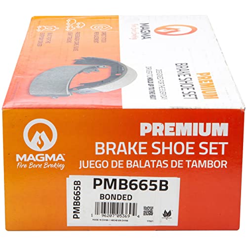 Image of MAGMA Fire Born Braking PMB665B Bonded Shoes, Rear