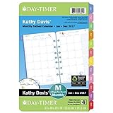 Day-Timer Planner Refill 2017, 2 Page Per Month, 5-1/2 x 8-1/2
