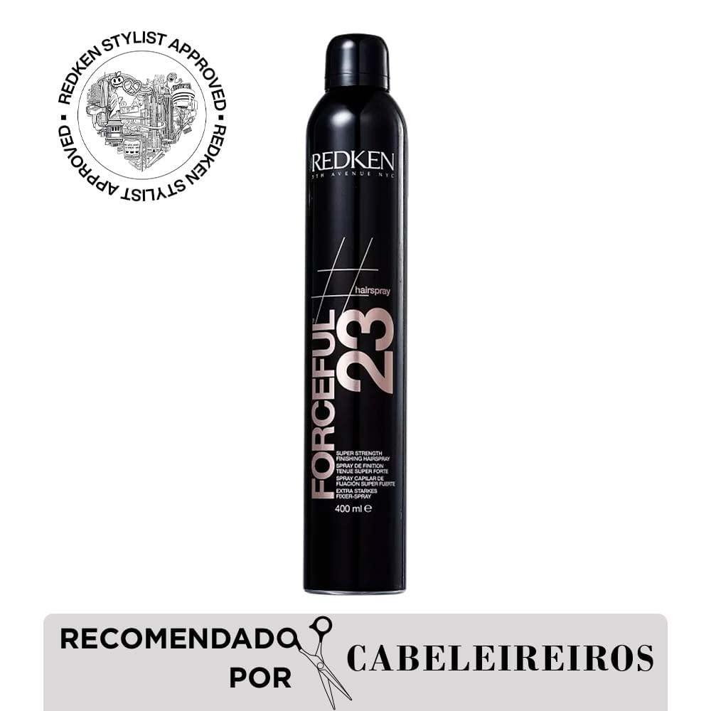Redken Forceful 23, Haarspray für ultimative Struktur ohne zu verkleben, professionelles Stylingspray für ein perfektes Finish,Anti-Frizz und Anti-Pollution Formel,mit Antioxidantien,400 ml(1er Pack)