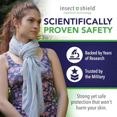 Chloe & Lex Insect Shield Technology Lightweight Scarf - Insect Repellent Clothing for Women4
