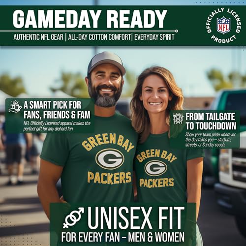 Image of NFL Gameday Cotton Blend T-Shirt for Men and Women - Licensed