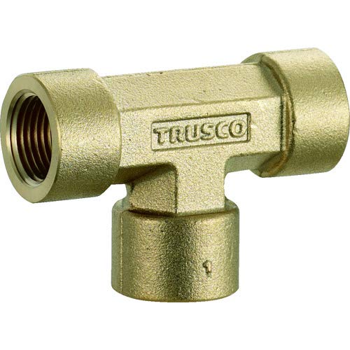 TRUSCO(トラスコ) ねじ込み継手 チーズ RC1/2XRC1/2XRC1/2 TN14T