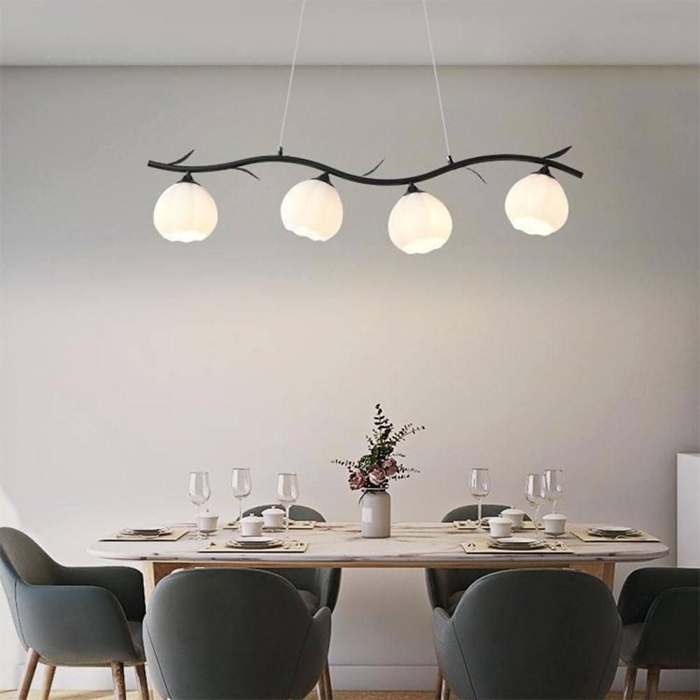 Lampe suspendue à intensité variable 4000-6000K pour éclairage décoratif