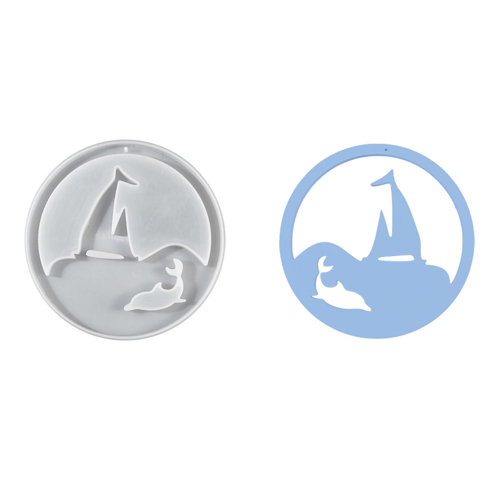 Linvimia E Ornament Making 3D Baking Decorations Ornament Molds Silicon Craft Pendants Baking Project Castings Art Molds