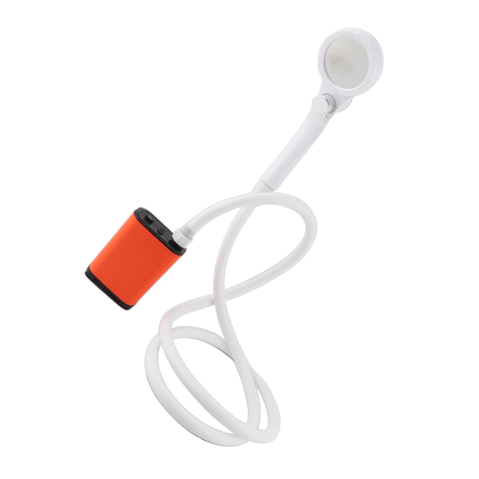 Doccia portatile campeggio, pompa doccia campeggio flusso d'acqua 3 livelli | Pompa per doccia esterna con angolo del tubo da 5,9 piedi, doccia riscaldata per campeggio, spruzzatore d'acqua per i viaggi