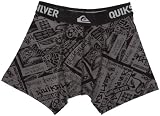 Quiksilver Imposter A Youth Herren-Unterhose 8 Jahre Dunkelgrau / Schwarz