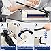 OTQEFTN Paper Cutter A3 Stack Paper Trimmer with Metal Base, Solid Blade Precision Cutting Tool for Cutting Paper/Photos/Soft PVC/Stack Paper/Cardstock/Leather