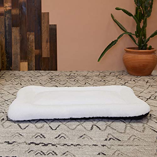 ANWA Large Dog Bed Pet Cushion Crate Mat Soft Pad Washable Dog Bed for Extra Large Dog - Thumbnail 6