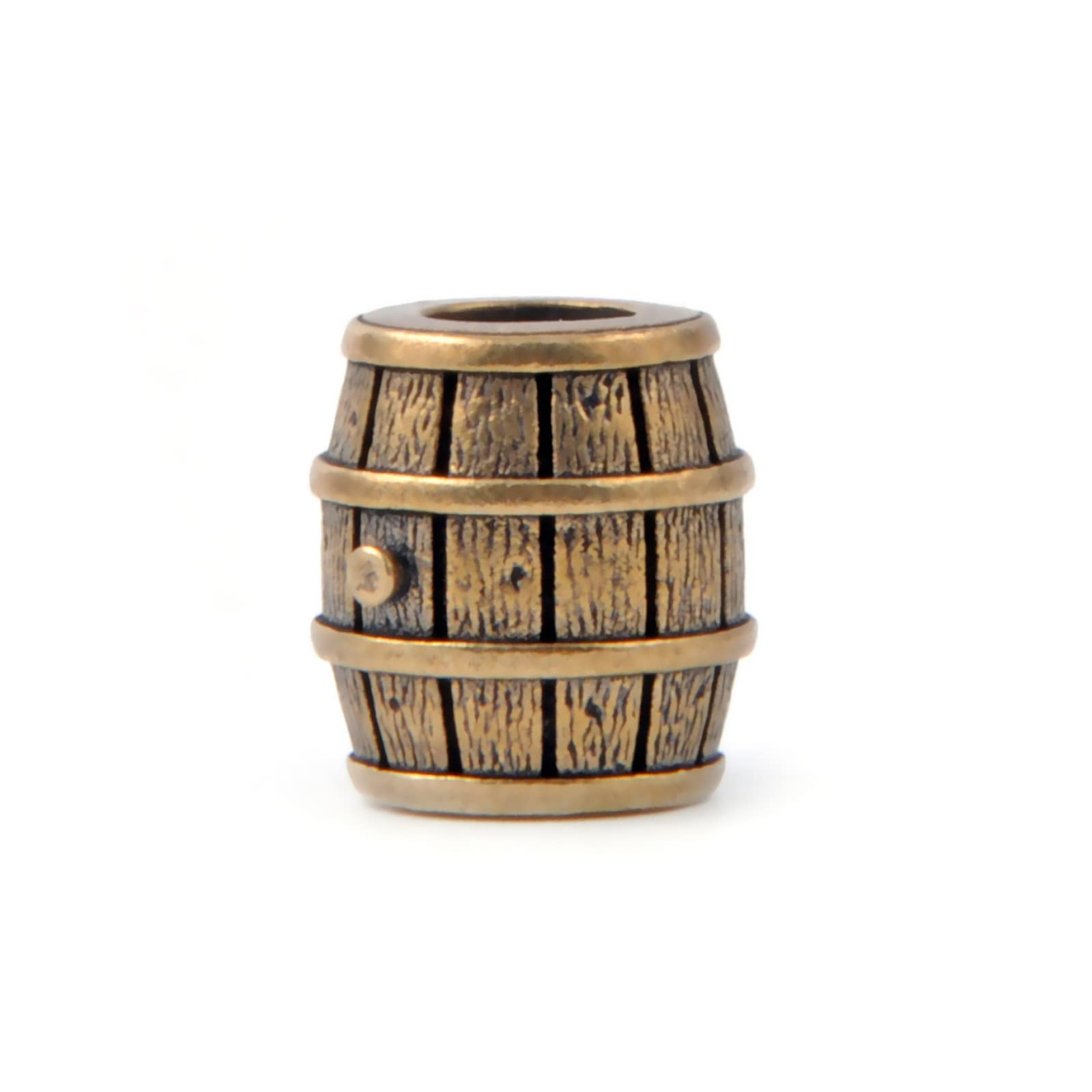 FLAMEDUKE Knife Lanyard Beads Paracord Beads Knife Bead and Wine Barrels Knife Lanyard Bead EDC Charm Beard Bead for 550 Paracord (FD-028Y)