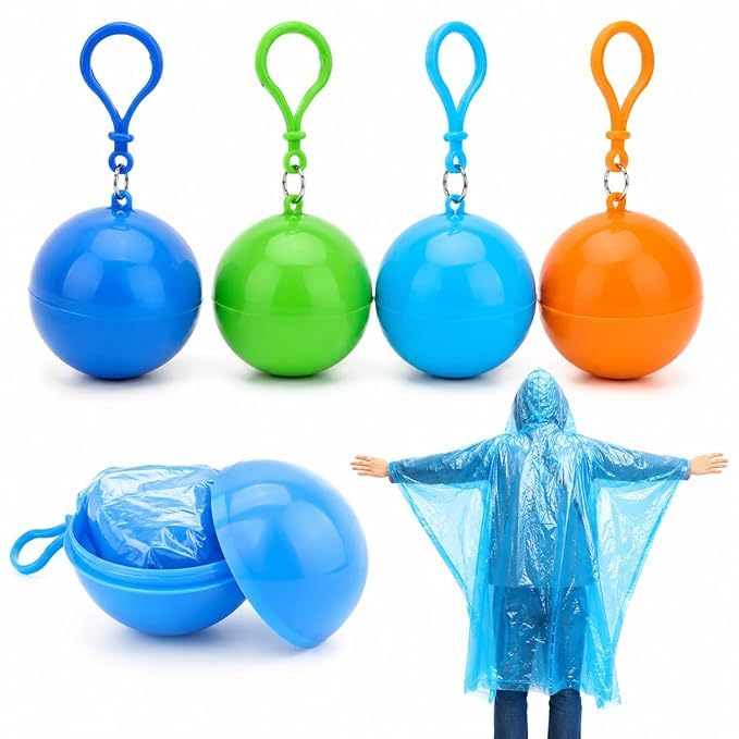 coofandy Disposable Emergency Rain Poncho with Storage Ball | Waterproof Hooded Raincoat for Men & Women | Pocket Size Portable Rain Wear | Lightweight Travel Raincoat for Camping Free Size Pack of 1-picture-53
