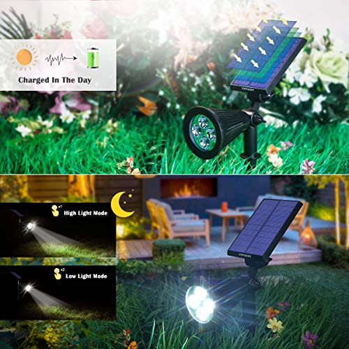 URPOWER Outdoor Solar Powered Motion Sensors Lights Review Solar