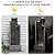 Modern OutdoorWater Fountain,49.6" H Outdoor Garden Water Fountains Cascading Floor - Standing Tall Waterfall Outdoor Feature with LED Lights for Patio, Backyard, Deck, Porch and Home Art Decor