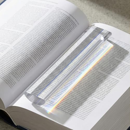 Lupa de lectura de mapas y documentos con aumento de 2x en acrílico resistente, 2 uds 4