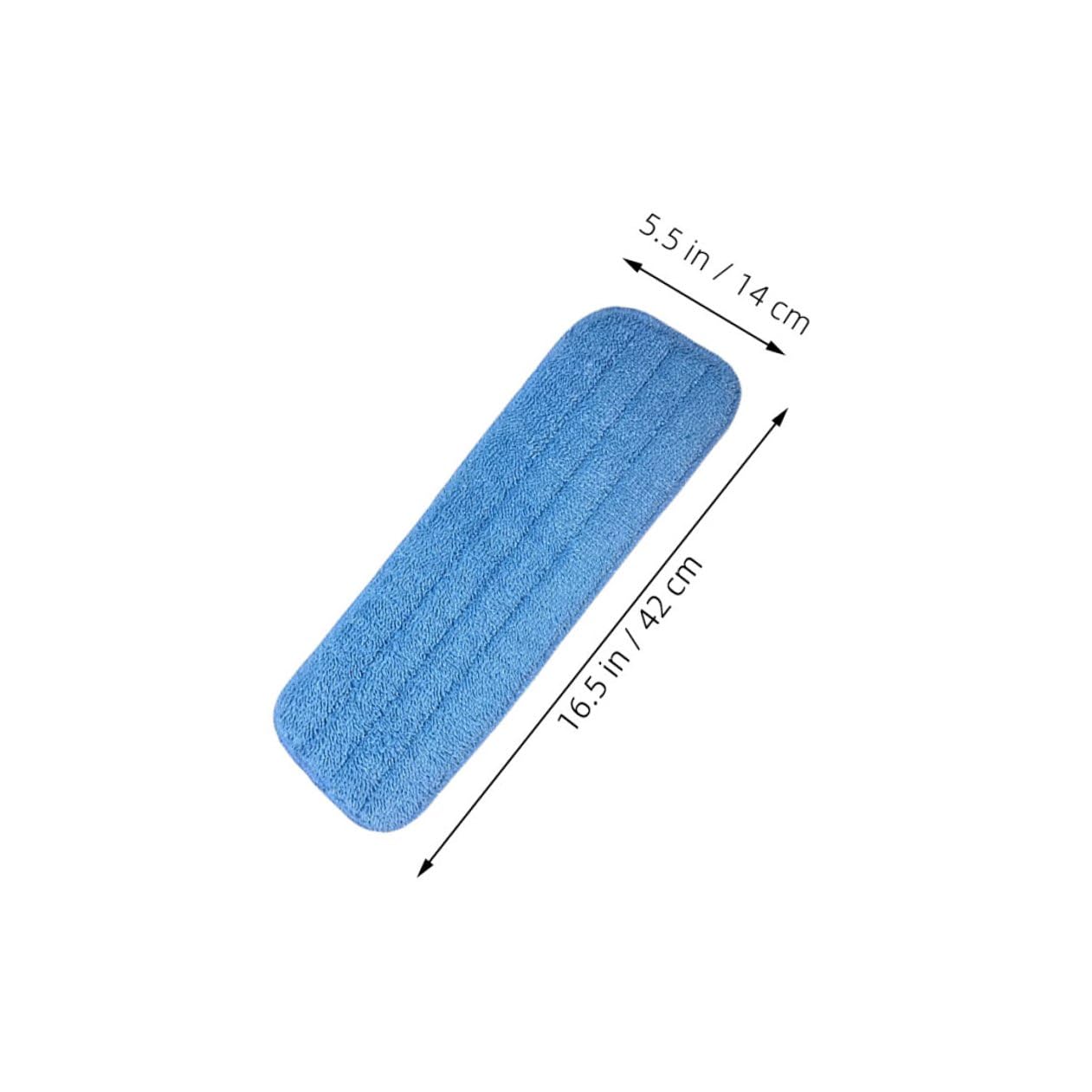 10 pezzi Panni Microfibra Ricambio per Mop Spruzzino Lavapavimenti Lavabili e Riutilizzabili per Pulizia Pavimenti Duri Adatti Piastrelle e Laminato