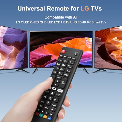 Image of EWO'S Replacement Remote Control for LG AKB75095308