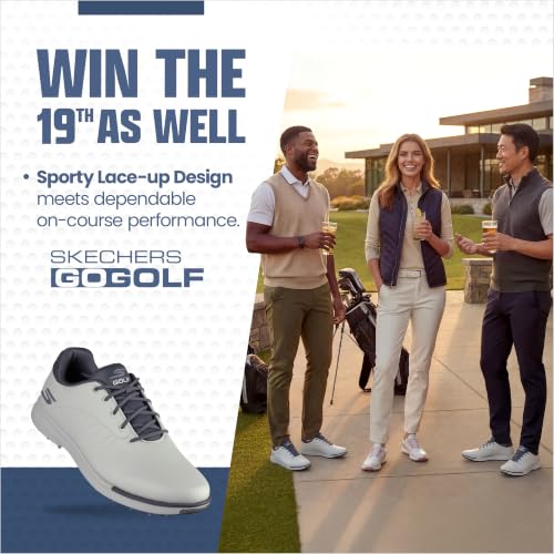Image of Skechers Men's Tempo Waterproof Golf Shoes