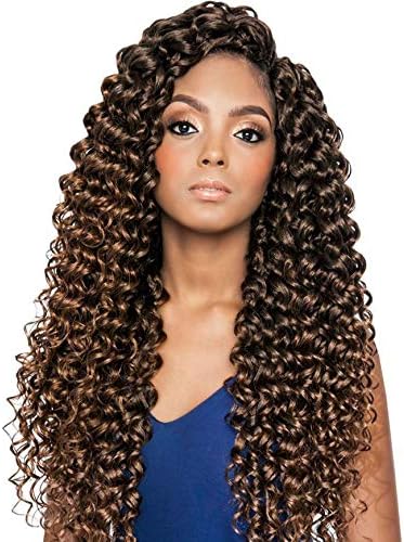 Mane Concept Afri Naptural Water Fall Pre-Stretched Braid 18" - CBP05 (1B Off Black)
