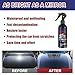 Spray Coating Agent, Ceramic Coating for Cars, High Protection 3 in 1 Spray, 3 in 1 High Protection Quick Car Coating Spray, Fast-Fine Coating Spray,Waterless Car Wash, Pack of 2