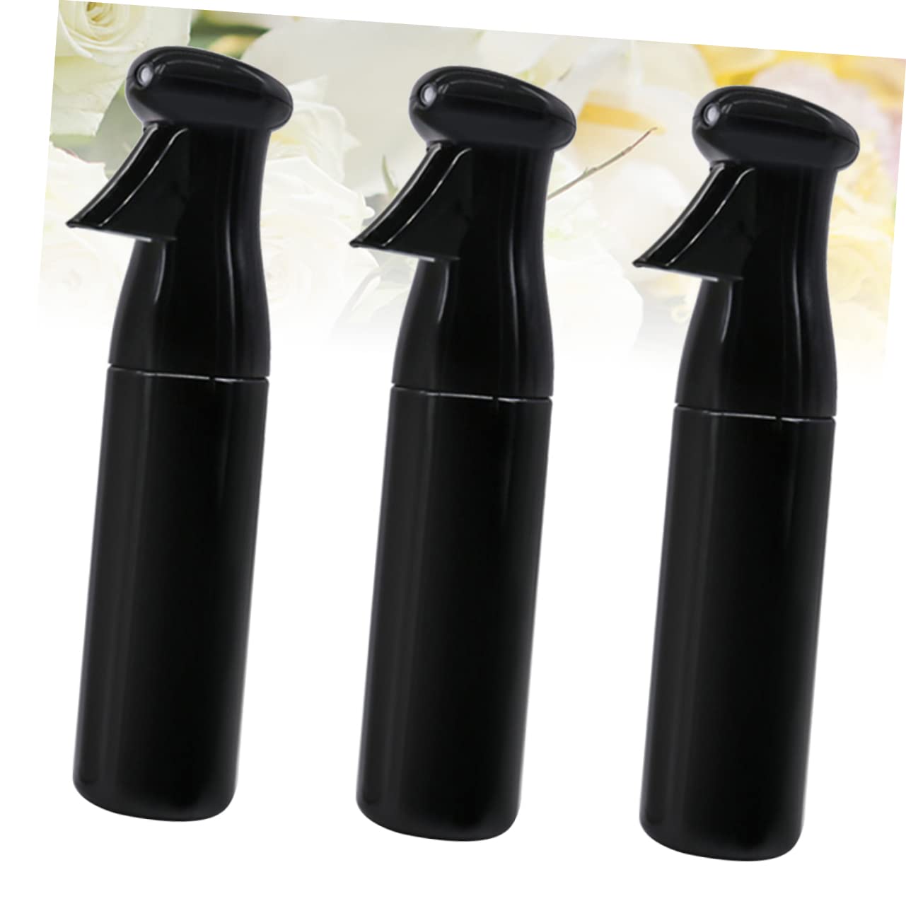 FOMIYES 3 Stück-pack Sprühflaschen aus Abs Kunststoff für Salon und Garten Handbetätigte Sprühflasche mit Großem Fassungsvermögen und Modernem Design in Schwarz