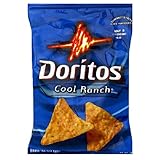 Doritos Tortilla Chips, Cool Ranch, 1 Ounce Bags (Pack of 60)