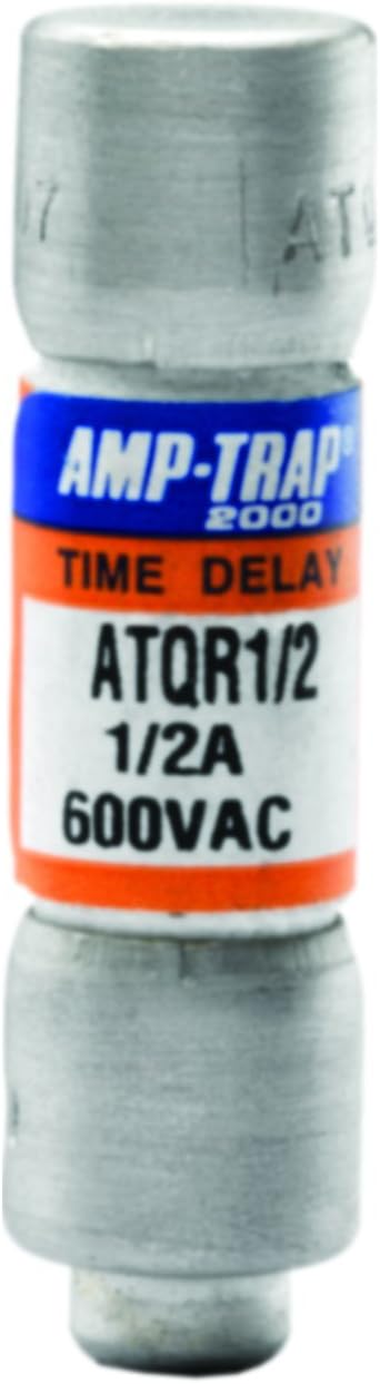 Mersen ATQR12 600V 12A Cc Time Delay Fuse, 10-Pack