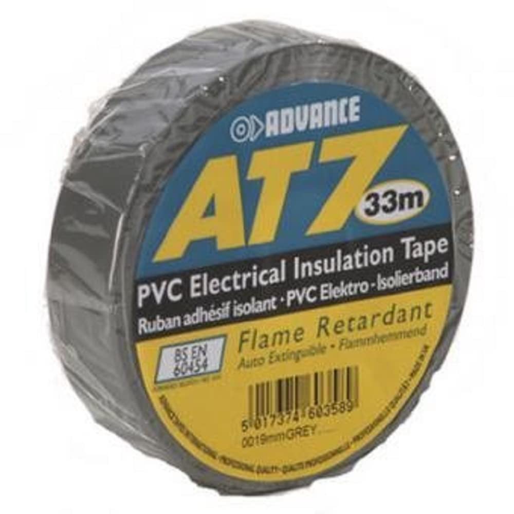 Advance Tapes Green/Grey Electrical Insulation Tape, 19Mm X 33M,