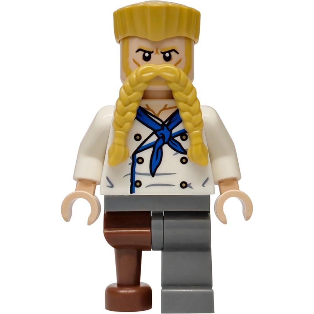 LEGO One Piece Minifigures Collection, Loose Characters from Sets (Zeff)