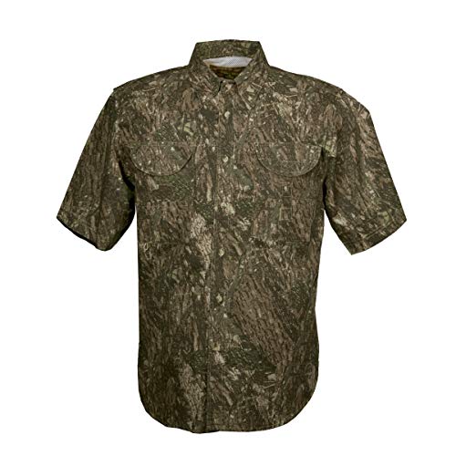 Men's Camouflage Fishing Shirt Short Sleeves