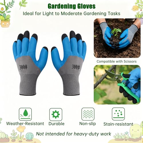 Set de 5 Tijeras de Poda para Jardín con Guantes y Bolsa miniatura 7