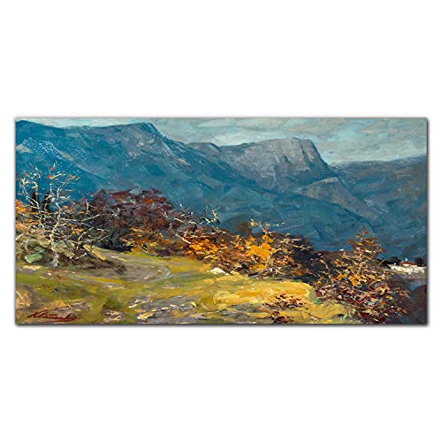 Impression sur verre trempé de haute qualité 100x50cm