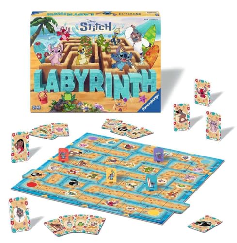 Ravensburger Brettspiel Stitch Labyrinth - Familienspiel ab 7 Jahre – Ansicht 3