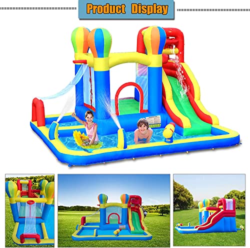 Ballsea Bouncy Castle Inflatable Bounce House Water Slide - Image 5