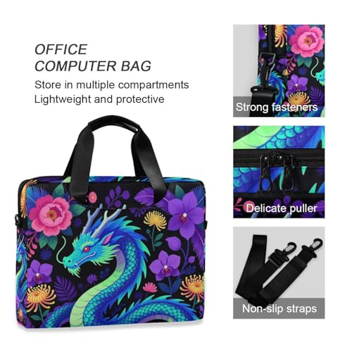 Maletín Portable para Laptop 15.6" con diseño acuarela miniatura 6