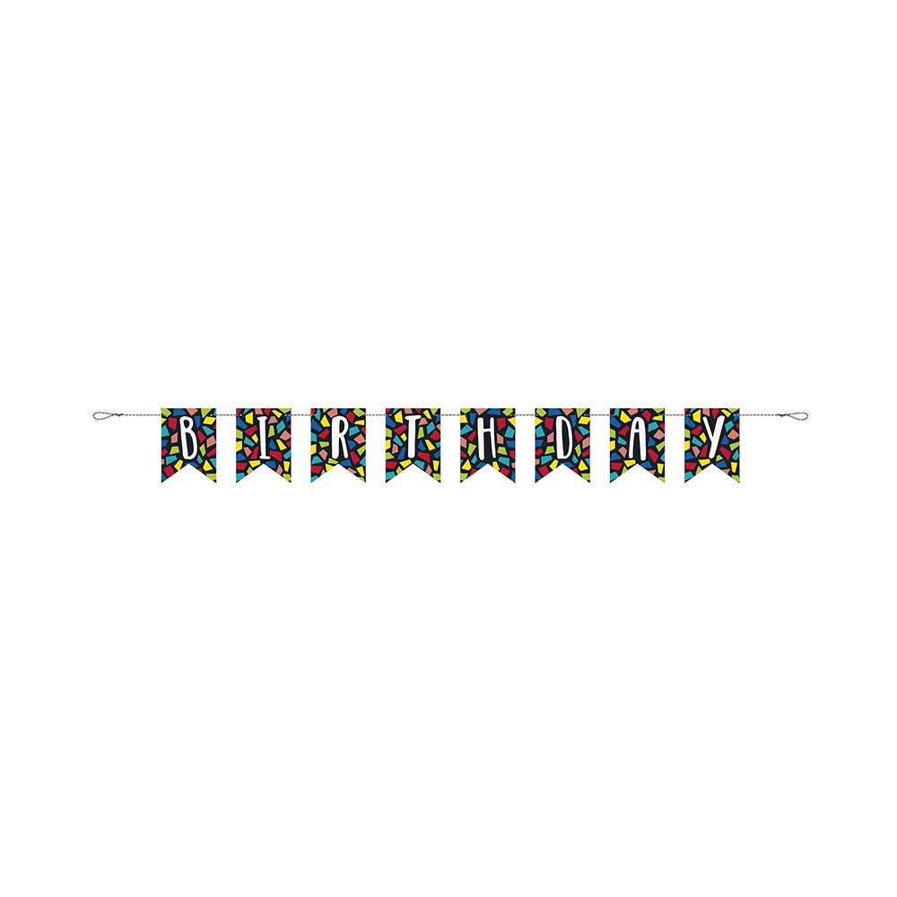 Amazon.co.jp: birthday garland mosaic Happy Birthday : Toys & Games