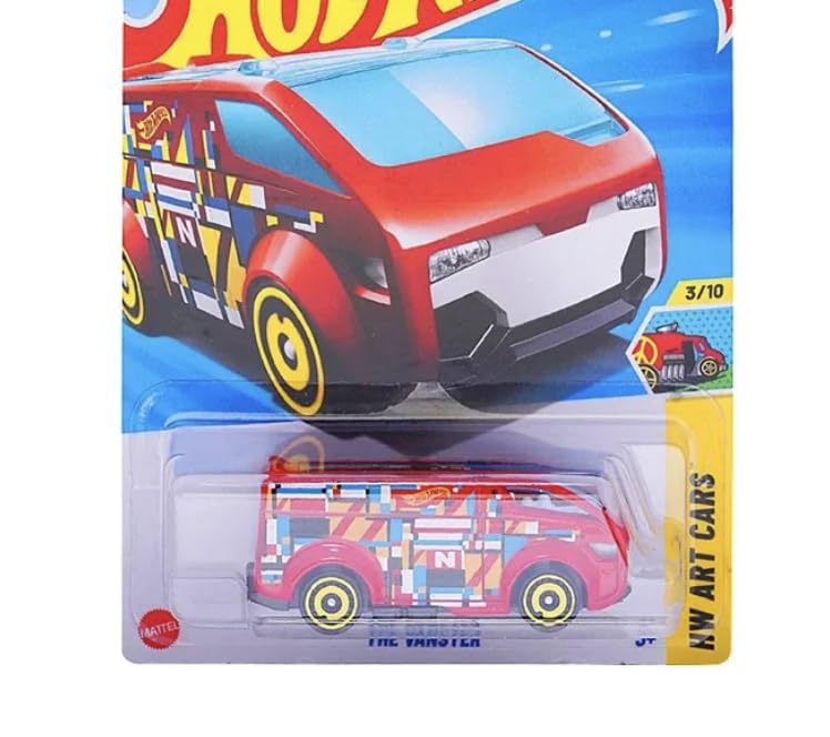 Image of hw Die-Cast 1:64 for Ages 3 and up (The Vanster | HW Art Cars)