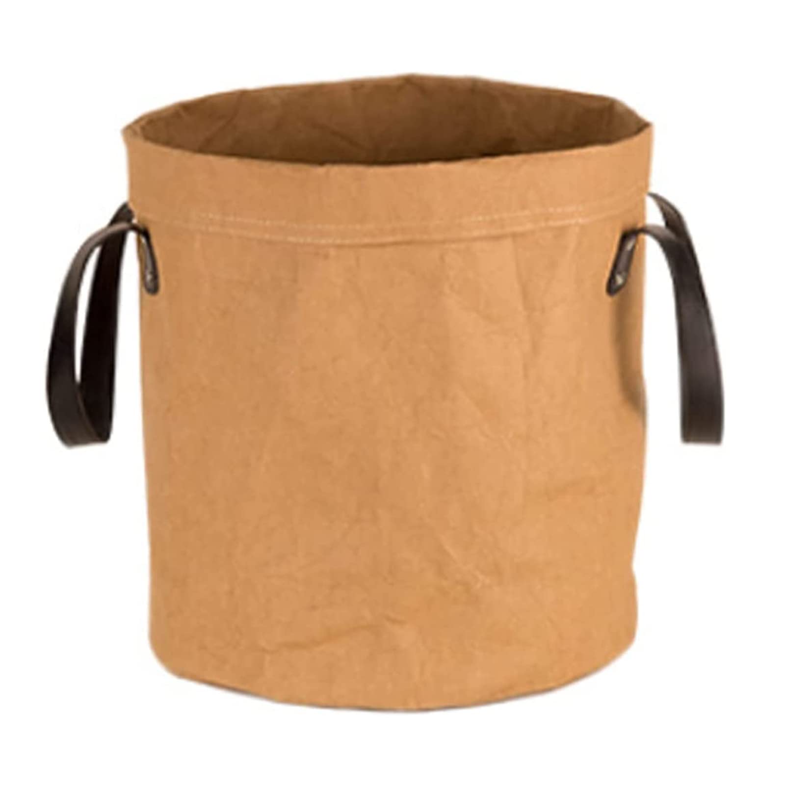 Wäschekörbe, Wäschekorb mit Griffen, Organizer-Korb aus Canvas-Stoff für Aufbewahrungskörbe, Spielzeugkisten, Geschenk (L)