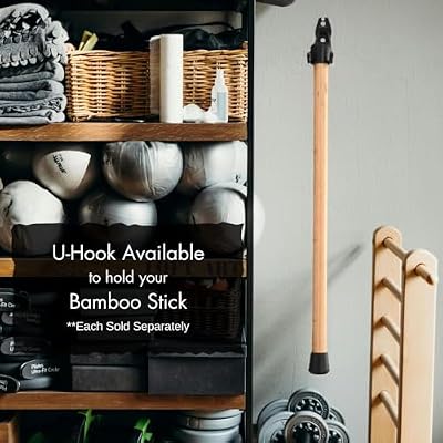 MobileVision Bamboo Stick for Fitness and Physical Rehabilitation